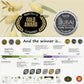 Ariston Balsamic Vinegar – Barrel Aged, Gourmet Quality, Vegan, Gluten Free, 8.45 fl oz (250ml), Pack of 2