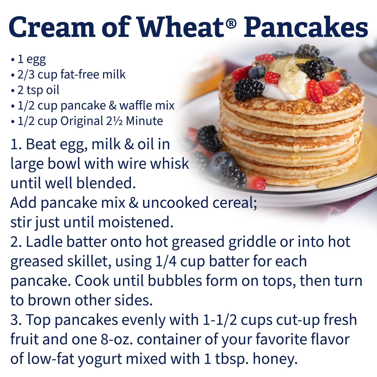 Cream of Wheat Original Stove Top Hot Cereal, 2 1/2 Minute Cook Time, 12 Ounce (Pack of 12)