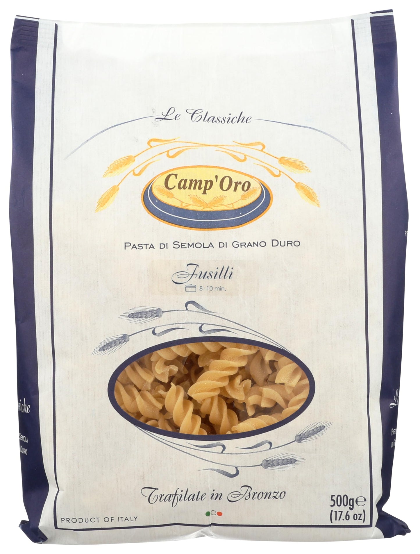 Camp Oro Le Regionali Fusilli Pasta Pack of 4 Bag