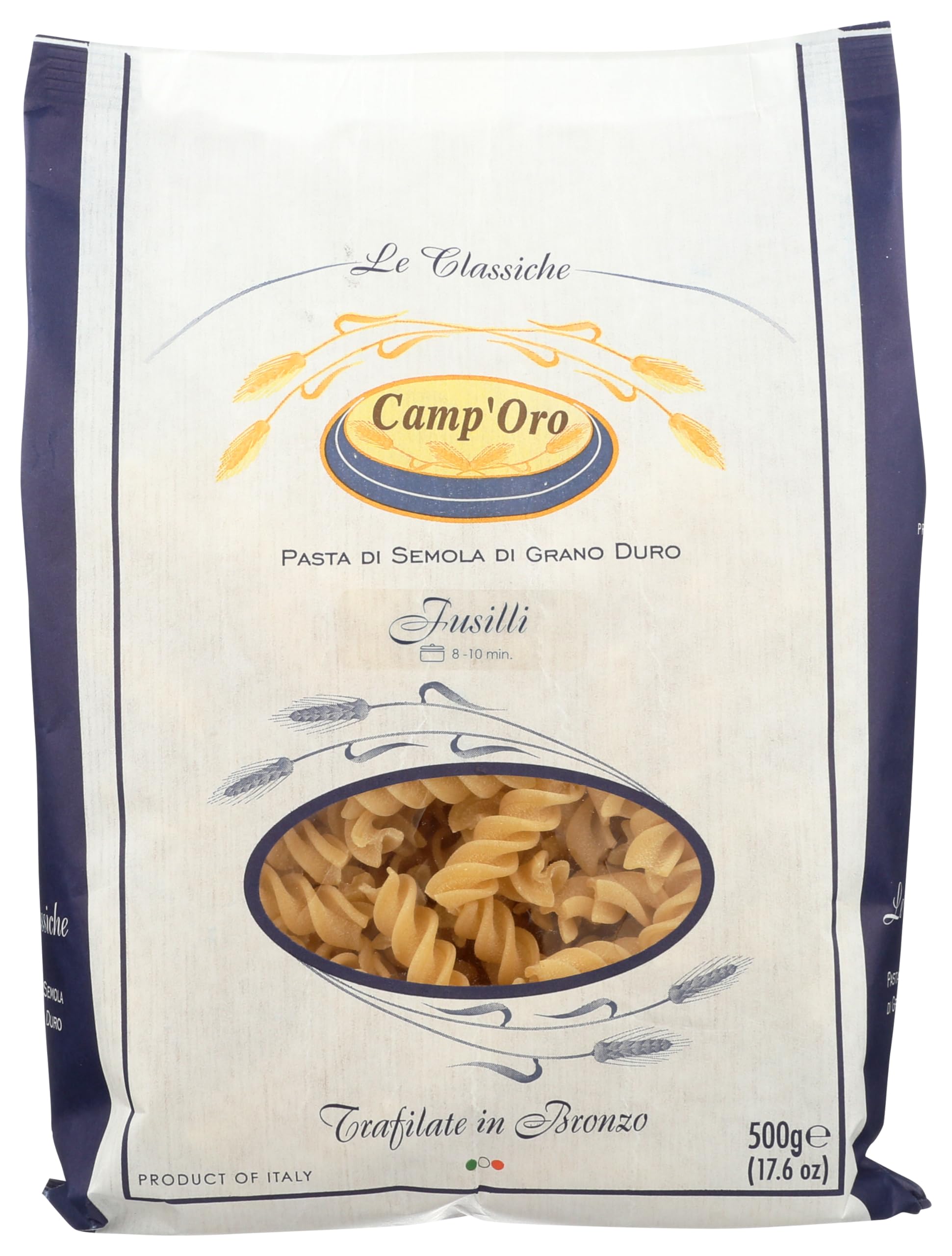 Camp Oro Le Regionali Fusilli Pasta Pack of 4 Bag