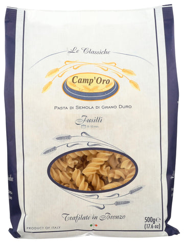Camp Oro Le Regionali Fusilli Pasta Pack of 4 Bag