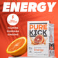 PURE KICK Energy Singles To Go Drink Mix, Blood Orange, 72 Packets (12 Boxes with 6 Packets Each)