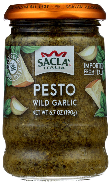 Sacla Wild Garlic Pesto 6.7 Oz