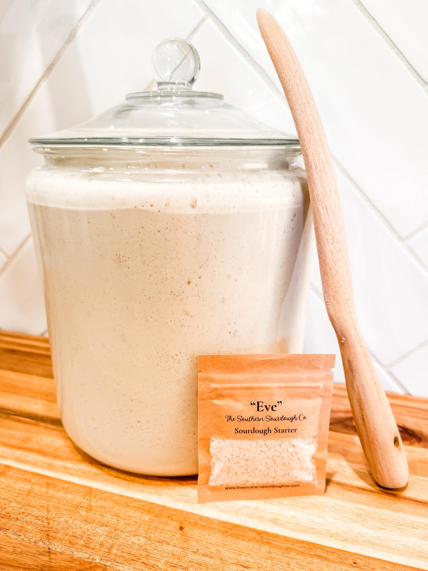 Eve - The Southern Sourdough Co. Dehydrated Sourdough Starter | 10 grams of Beginner Friendly Sour Dough Starter | Easy Fast Act