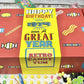 Retro Candy Yum ~ 1974 50Th Birthday Gift Box Of Nostalgic Candy From Childhood For 50 Year Old Man Or Woman Born 1974 Jr