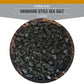 SALTWORKS Artisan Salt Company Hiwa Kai Black Hawaiian-style Sea Salt, Coarse Grain, Pour Spout, 16 Ounce