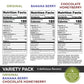Witzi'S Grain Free Granola, Variety Pack, 2Oz (Pack Of 5), Original, Banana Berry, Chocolate Honeyberry, Lemon Raspberry, Pumpki