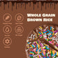 Liebers Sprinkled Topped Milk Chocolate Rice Cakes, Kosher Certified Dairy, Gluten Free Snack (Pack Of 3)