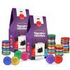Kosher Hanukkah Gelt Premium Belgian Chocolate Coins Nut-Free Chanukah Candy Chocolates In A Gift Pack Contains 60 Large Coins (