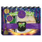 Cauldron Cookie Decorating Kit - Halloween Cookie Kit with 8 Pre-Baked Vanilla Cookies, White Icing, Glittery Sugar, Edible Acce