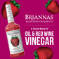 BRIANNAS Home Style Blush Wine Vinaigrette Dressing, Gluten Free, Kosher, Vegan, 32 oz. (Pack of 2)