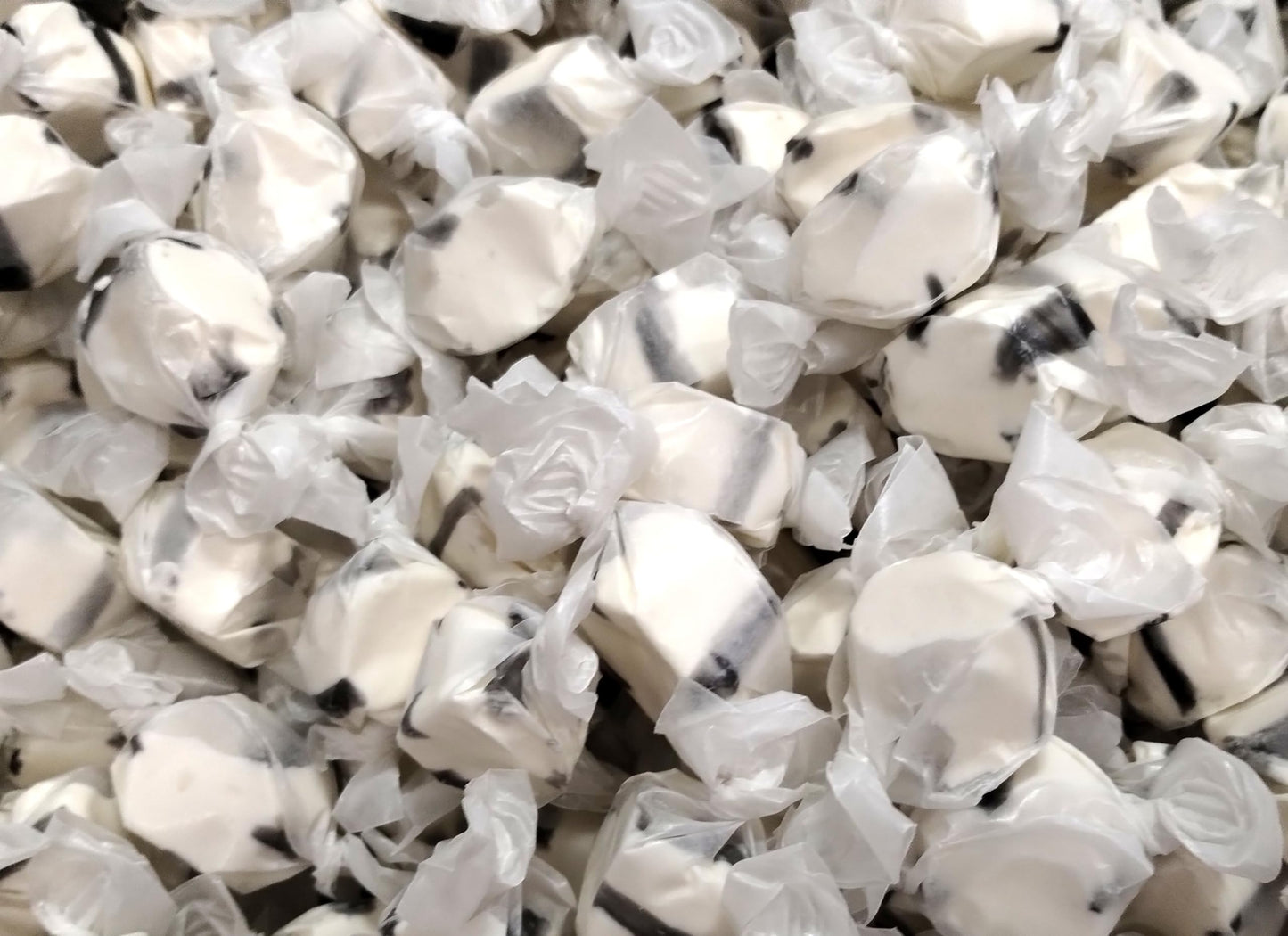 Black Licorice Salt Water Taffy -1.5 Lbs Of Fresh Delicious Individually Wrapped Chewy Taffy Candy