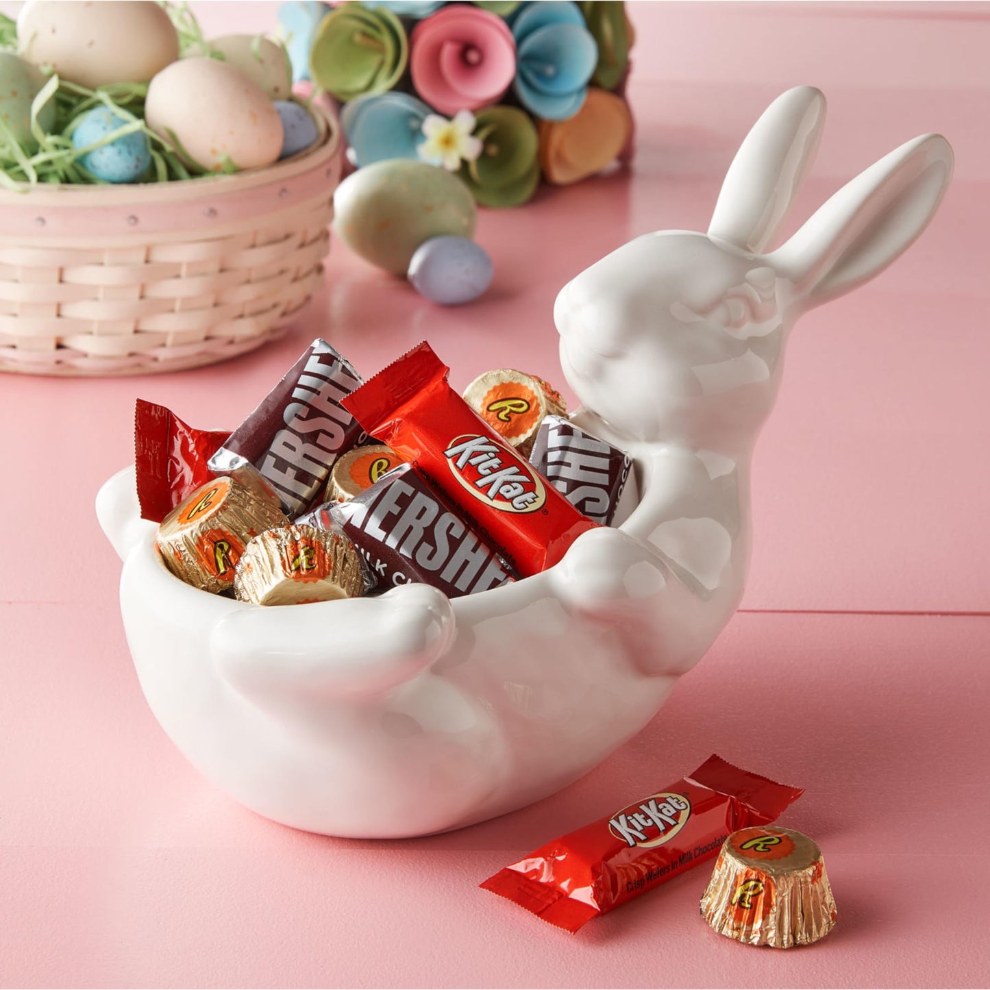 HERSHEY'S, KIT KAT and REESE'S Assorted Milk Chocolate Candy Variety Bag, 80.39 oz (265 Pieces)