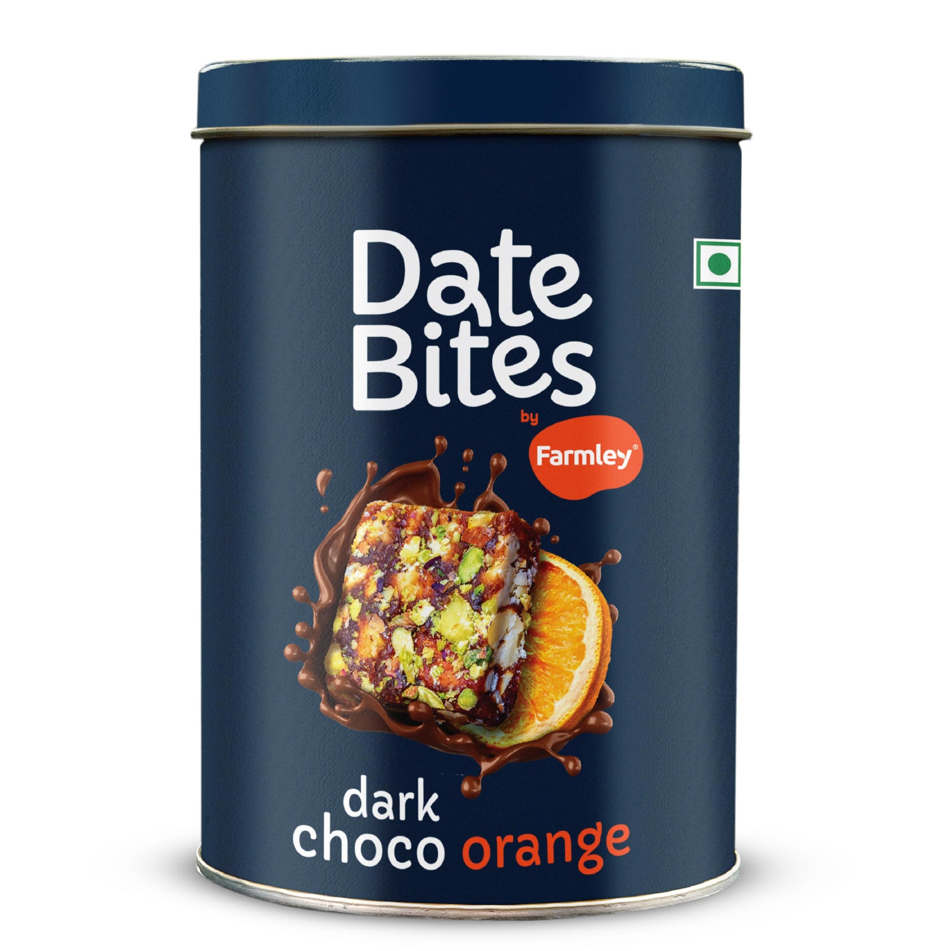 Farmley Protein Dates Bar, Dark Choco Orange, Zero Added Sugar, 200g (Pack of 10), Healthy Energy Bars