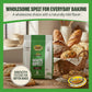 Shibolim Stone Ground White Spelt Flour, 100% Whole Grain, 5lb (80 Ounce), Certified Kosher, Ideal for Sourdough Bread