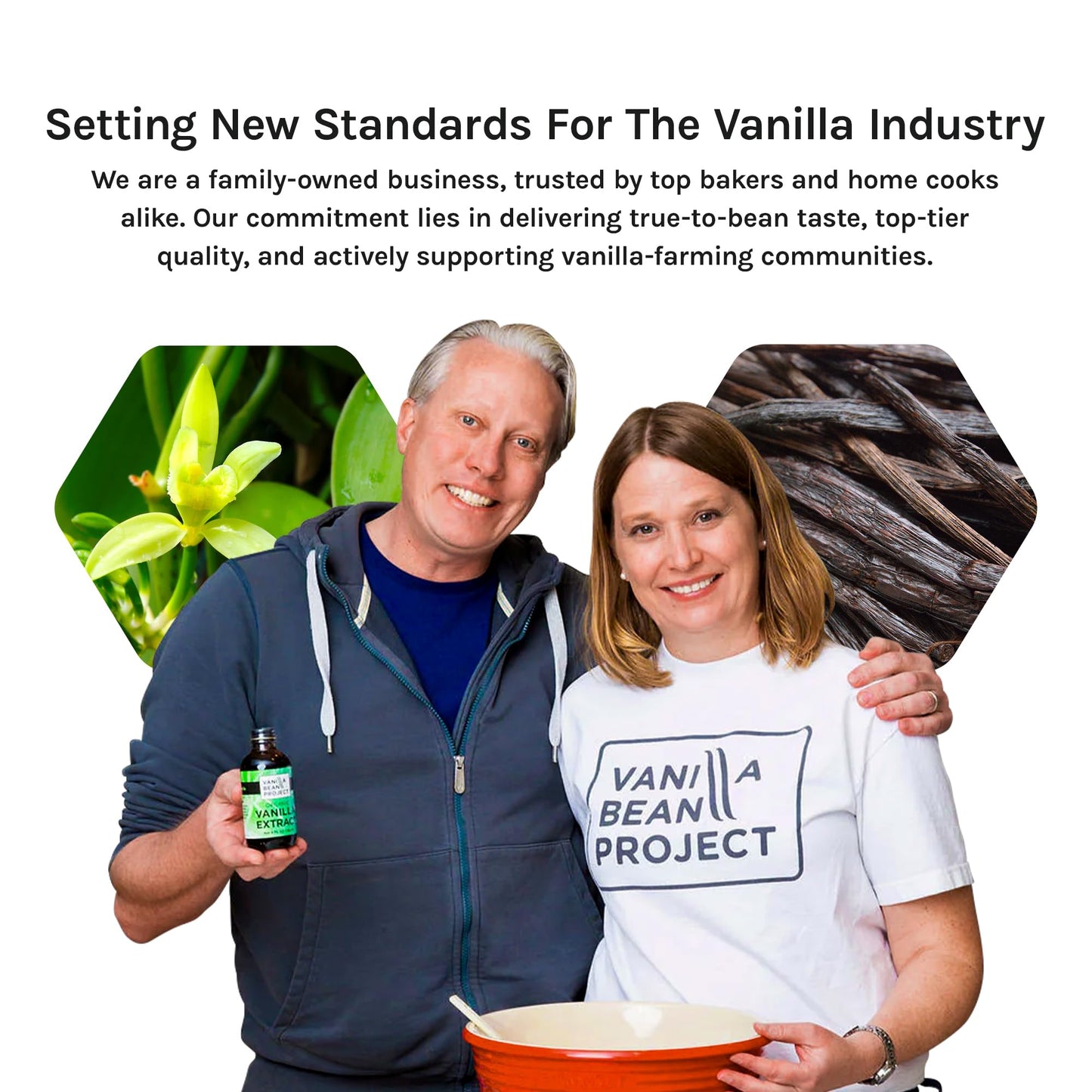 Organic Vanilla Bean Paste | Baking Necessity | Pure Vanilla For Cooking | Vanilla Bean Project | 1 Gallon