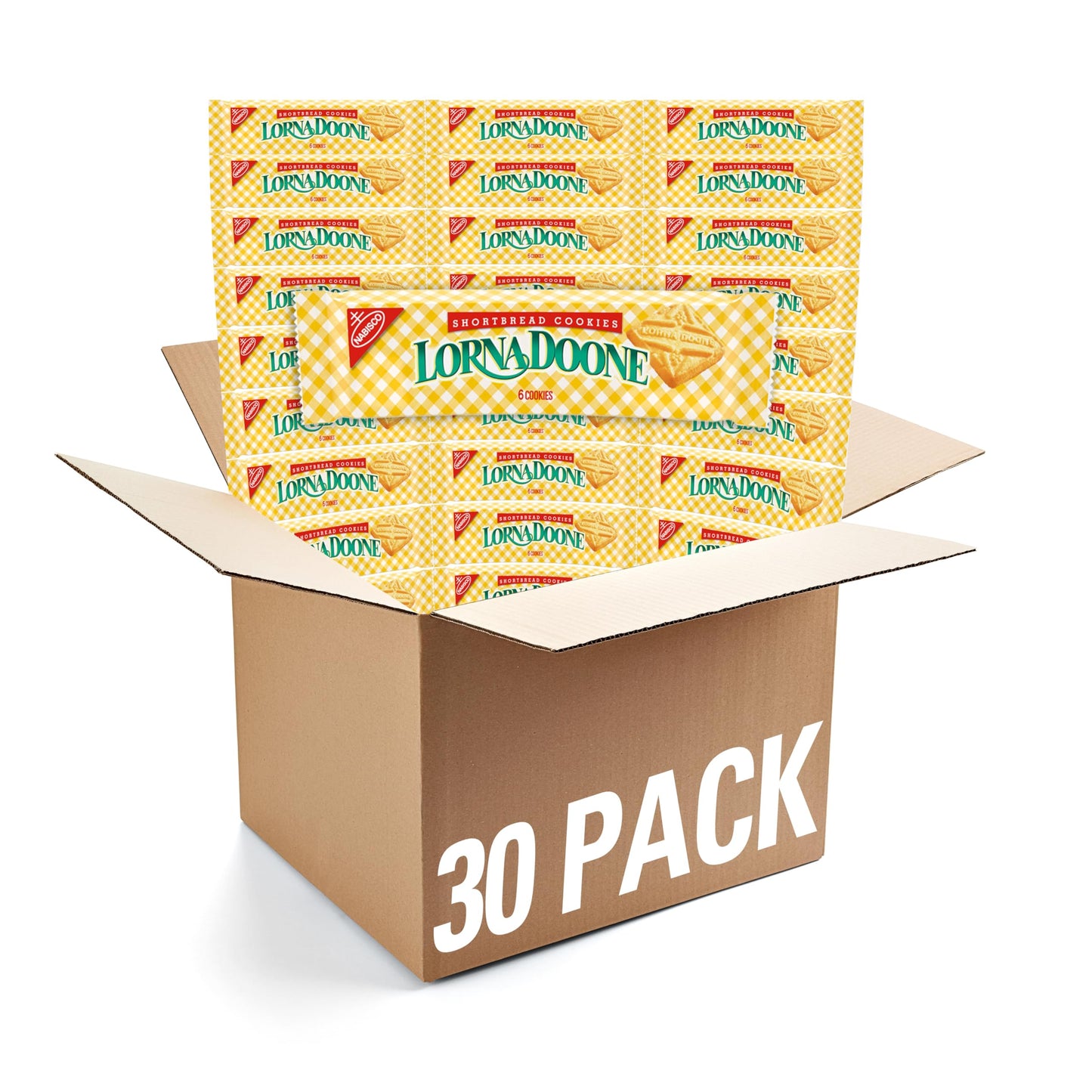 The Hampton Candy Company Lorna Doone Shortbread Cookies - 30 Pack