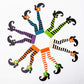 Whaline Halloween Cupcake Toppers Witch Boot Paper Cupcake Decorations For Cupcake Dish Decoration Party Supplies, 30 Pack