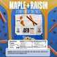 The Gluten Free Brothers Protein Oatmeal Variety Pack- Gluten Free Apple Cinnamon And Maple Raisin Oatmeal Pouches - Instant Hot