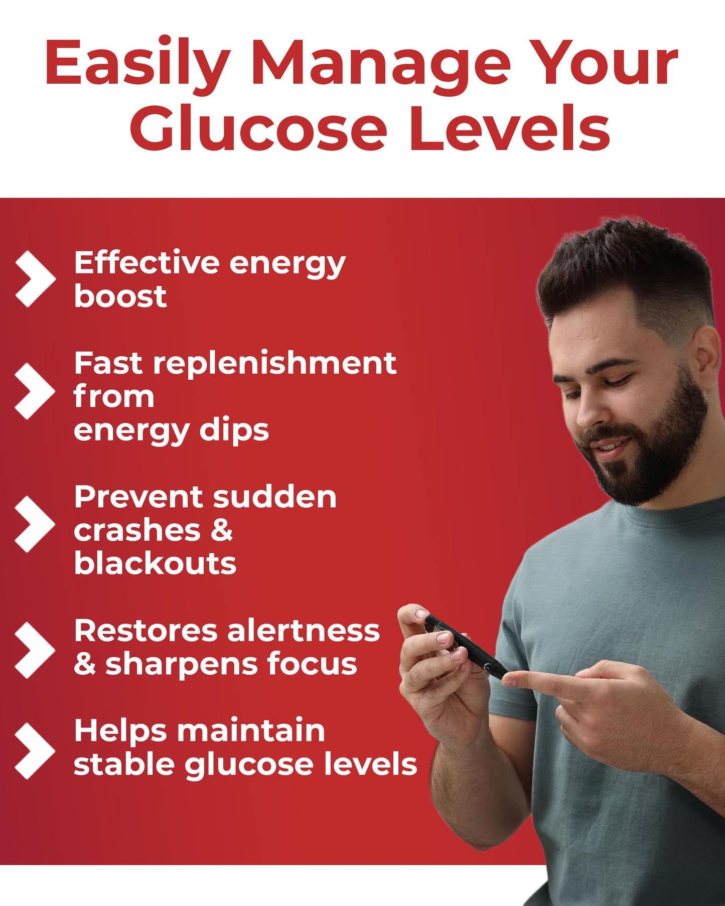 Fast Acting Glucose Powder Packets  Black Cherry - Quick Dissolving  15g Pure  Gluten-Free Glucose Packets | Oral Dextrose Powder for Kids & mature-themeds | Easy-to-Carry Pocket Sized Slimpaks (Pack of 12)