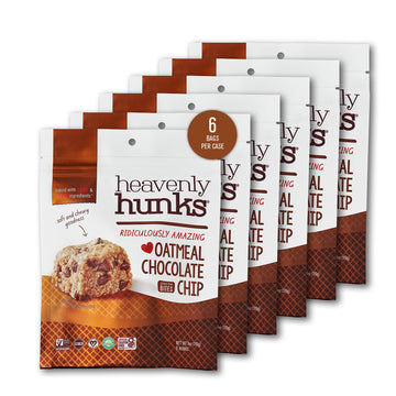 Heavenly Hunks Oatmeal Chocolate Chip - 6Oz (6 Pack)