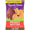 RUSSELL STOVER Halloween Milk Chocolate Peanut Butter Candy Pumpkin, 1.3 oz.