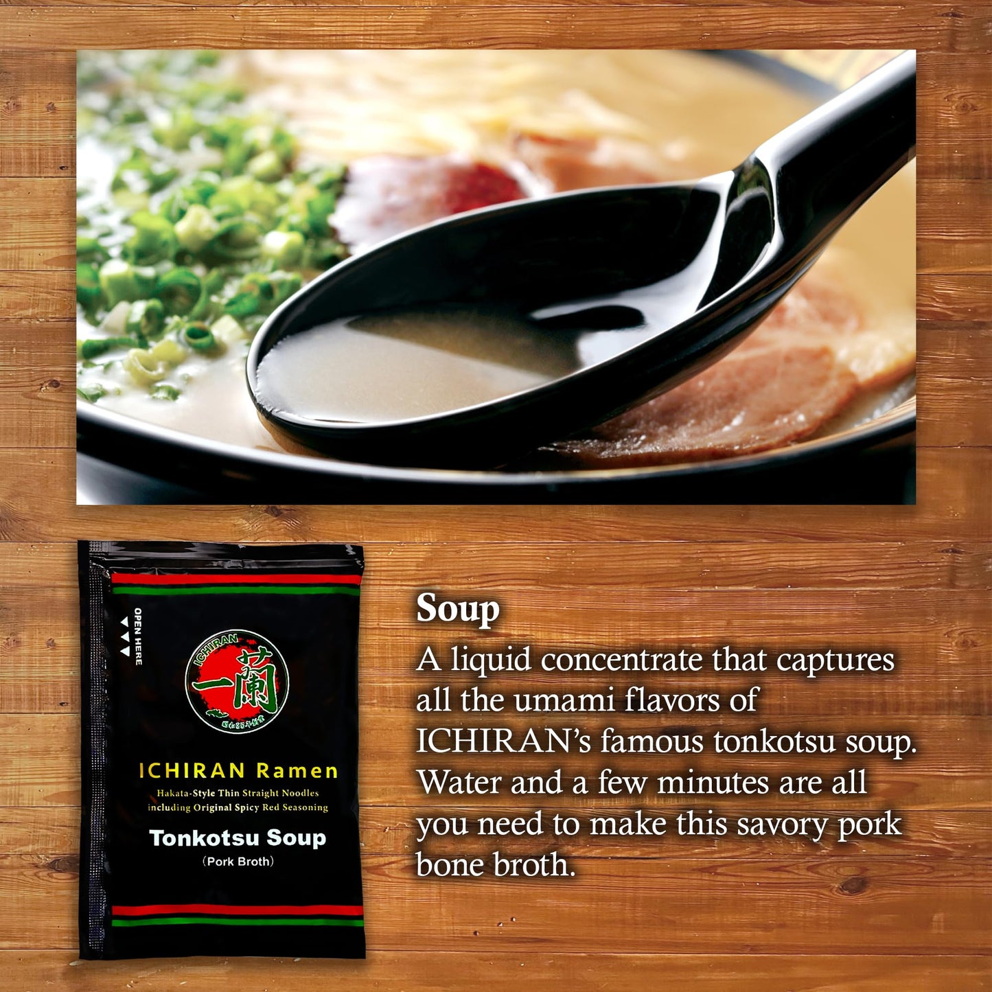 Official ICHIRAN Take-Home Ramen Kit (Pork Bone Broth Flavor), Authentic Tonkotsu Ramen Noodle Soup Imported from Japan
