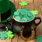 Albert Premier Belgian Chocolate Coins Bulk Pack - Approx. 110 Green Foil Wrapped Milk Chocolate Coins Candy For Party Favors, G
