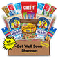 Hangry Kits Get Well Soon Gifts For Men, Boys, Women & Girls - Send A Get Well Soon Gift Basket, Sick Care Package To An Unwell 