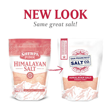 Sherpa Pink Himalayan Salt -19 lbs. Fine Grain