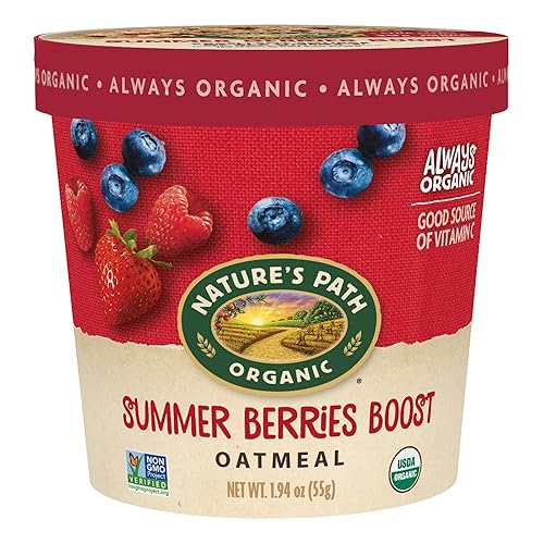 Natures Path Organic Summer Berries Oatmeal Cup 1.94 Oz