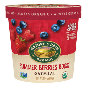 Natures Path Organic Summer Berries Oatmeal Cup 1.94 Oz