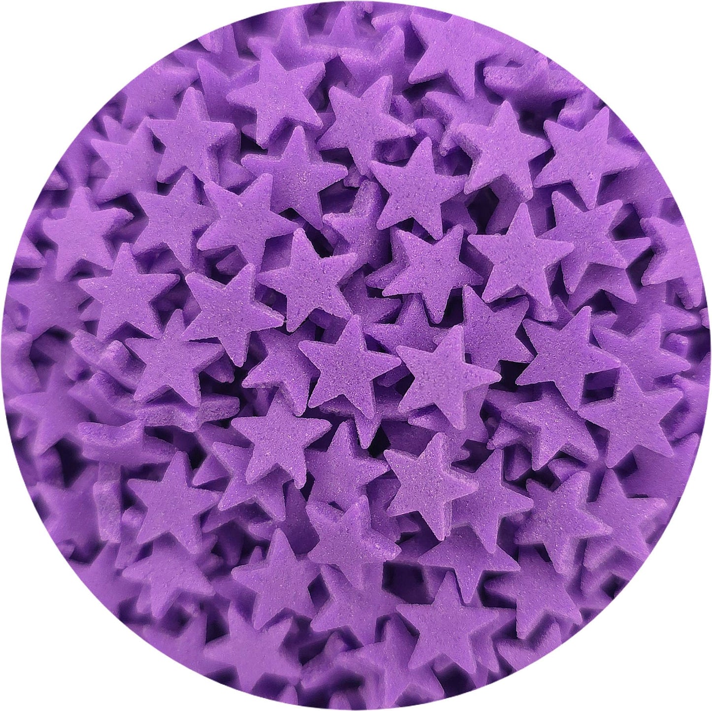 NCS Purple Star Edible Sprinkles, 8 ounces - Great for Cupcakes, Cookies, Cakes, Cakes Pops