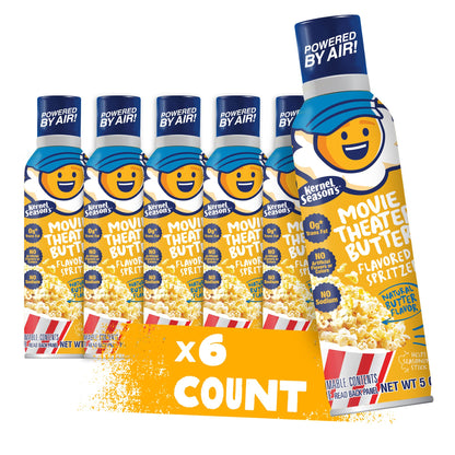 Kernel Season s Movie Theater Butter Spritzer, 5 Ounce (Pack of 6)