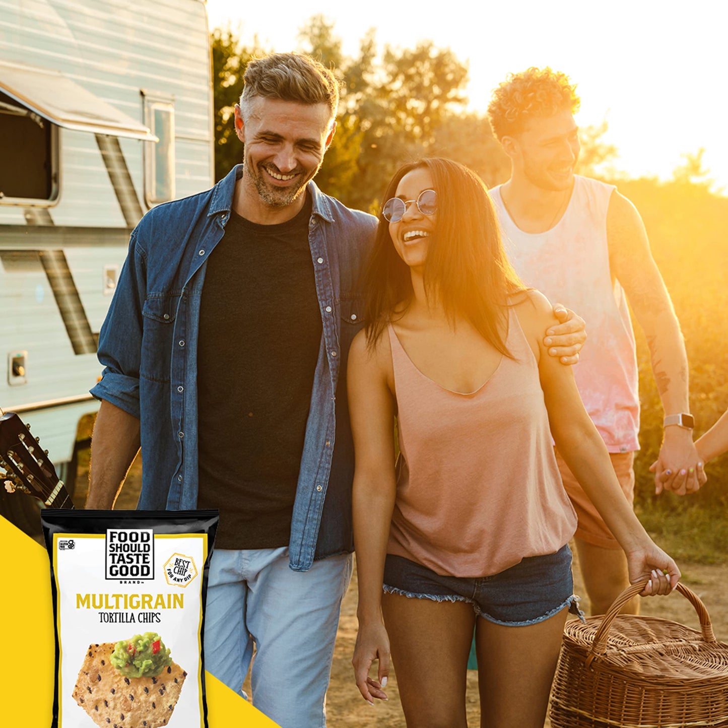 Food Should Taste Good Multigrain Tortilla Chips, 5.5 Oz