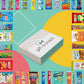 Gift A Snack - Holiday  Christmas Stocking Stuffer Healthy Snack Box Care Package + Greeting Card (40 Count) Birthday  Gift Basket  Nutritious Granola Breakfast Bars
