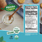 Heaven & Earth Organic Unrefined Virgin Coconut Oil, 16oz Glass Jar, Cold Pressed for Cooking, Hair & Skin, Kosher