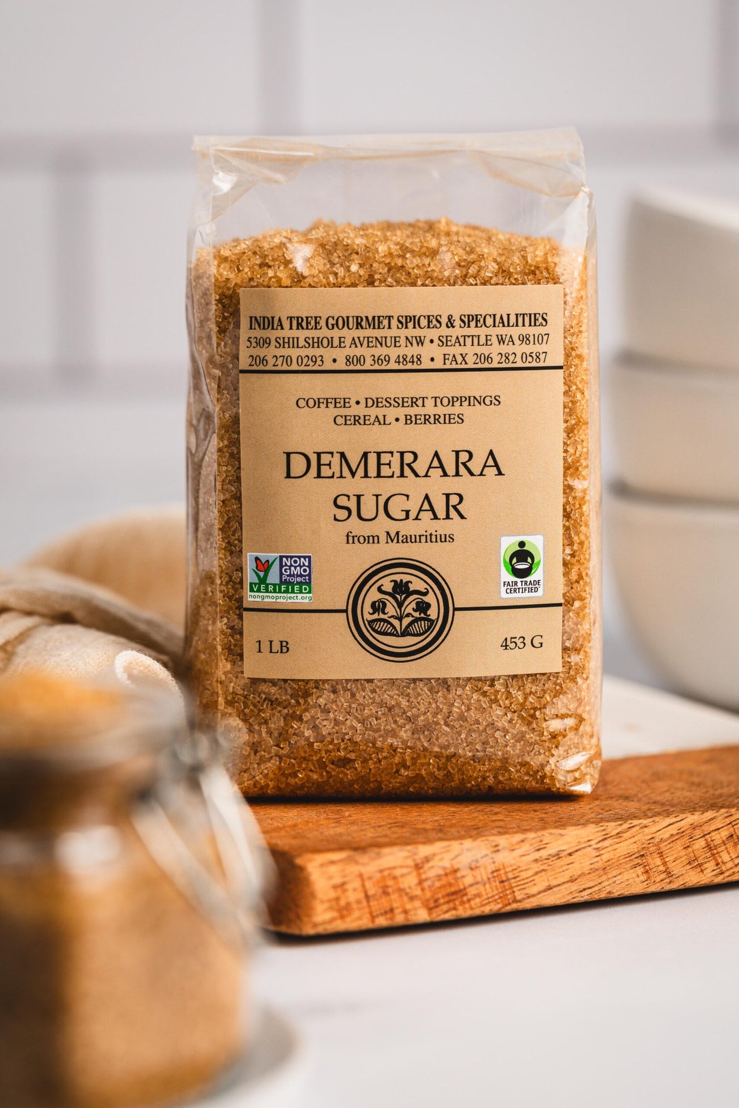 India Tree Gourmet Spices & Specialties Demerara Sugar - Case Of 6 - 16 Oz(D0102H5Kfc6)