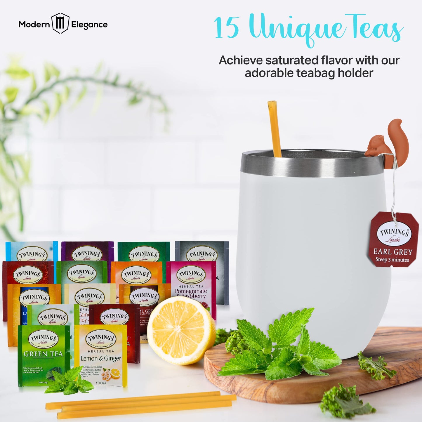 Tea Gift Sets For Tea Lovers Women And Men | Tea Gifts | Tea Gift Set | Tea Sets For Women | Stainless Steel Tumbler | 15 Unique