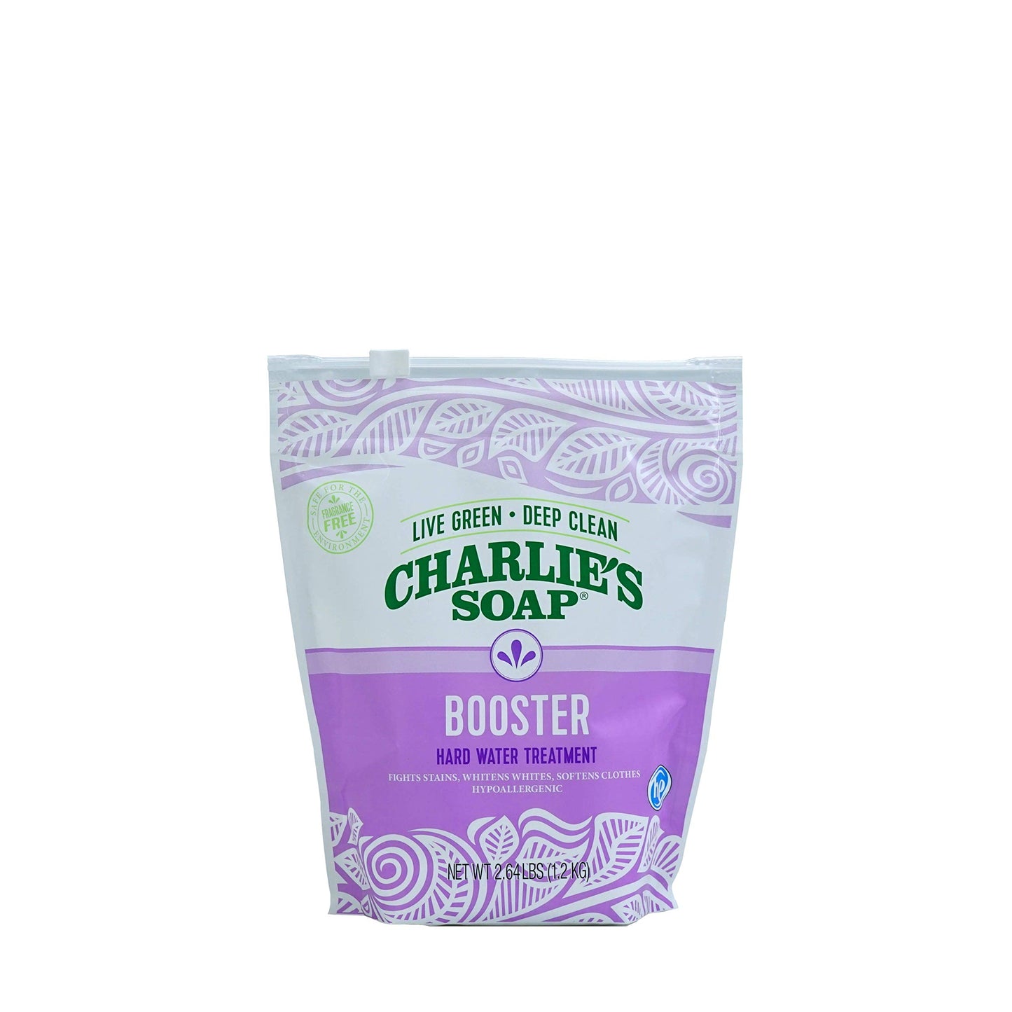 Charlie'S Soap Hypoallergenic Laundry Booster Hard Water Treatment - Softens And Fights Stains, 2.64Lb Bag (Pack Of 6)