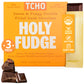 TCHO Holy Fudge 76% Dark Chocolate Bars (3 pack) | Single Origin, Plant Based, Organic & Fair Trade, | Non GMO, Non-Dairy, Vegan
