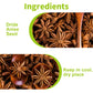 Kah'S Journey Star Anise - Star Anise Whole 8 Oz, Chinese Star Anise Pods For Cooking, Baking, Or Brewing Tea, Dried Star Anise