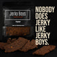 Jerky Boys Beef Jerky - Low Calorie, Low Carb, High Protein Snack - Original Flavor, 3.25oz (Pack of 2)