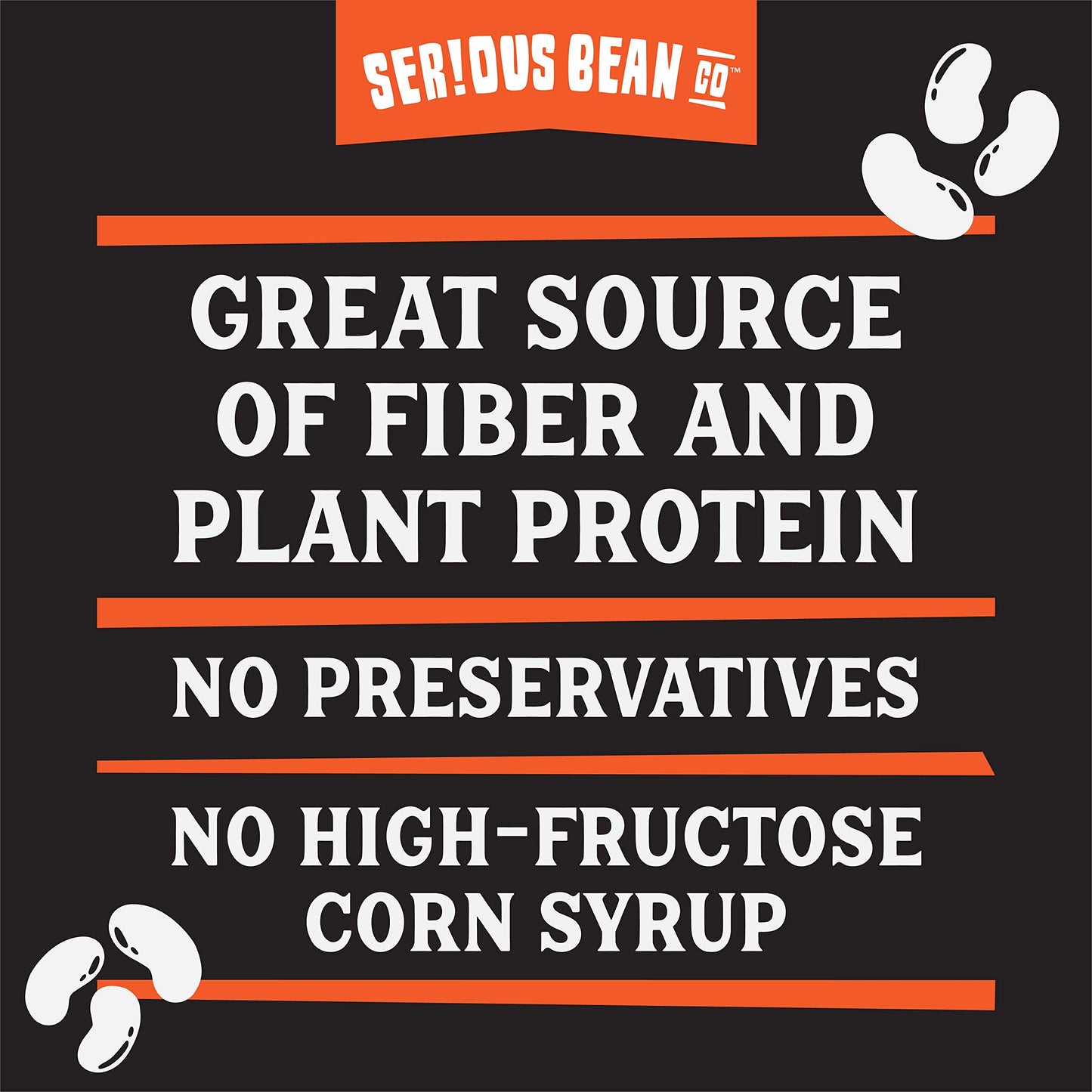 Serious Bean Co Ultimate Variety 6-Pack Fully Cooked And Ready To Serve Canned Beans: Hot Honey Baked Beans, Southwest Smokehous