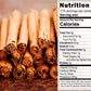 Viva Doria Organic Ceylon Cinnamon Sticks, 5'' Cut, Alba Grade, True Cinnamon, 16 Oz, | 70-75 Sticks | 100% Raw From Sri Lanka