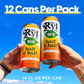 Ryl Iced Tea, Half & Half, Antioxidant Superblend, Zero Sugar, Low Carb, Low Calorie Iced Tea, 16.0 Fl Oz (12-Pack)