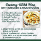 Bear Creek Soup Mix, Creamy Wild Rice, 9.6 Ounce (Pack Of 6)