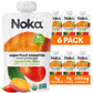 NOKA Superfood Pouches (Sweet Potato Goji) 6 Pack | 100% Organic Fruit And Veggie Smoothie Squeeze Packs | Non GMO, Gluten Free,
