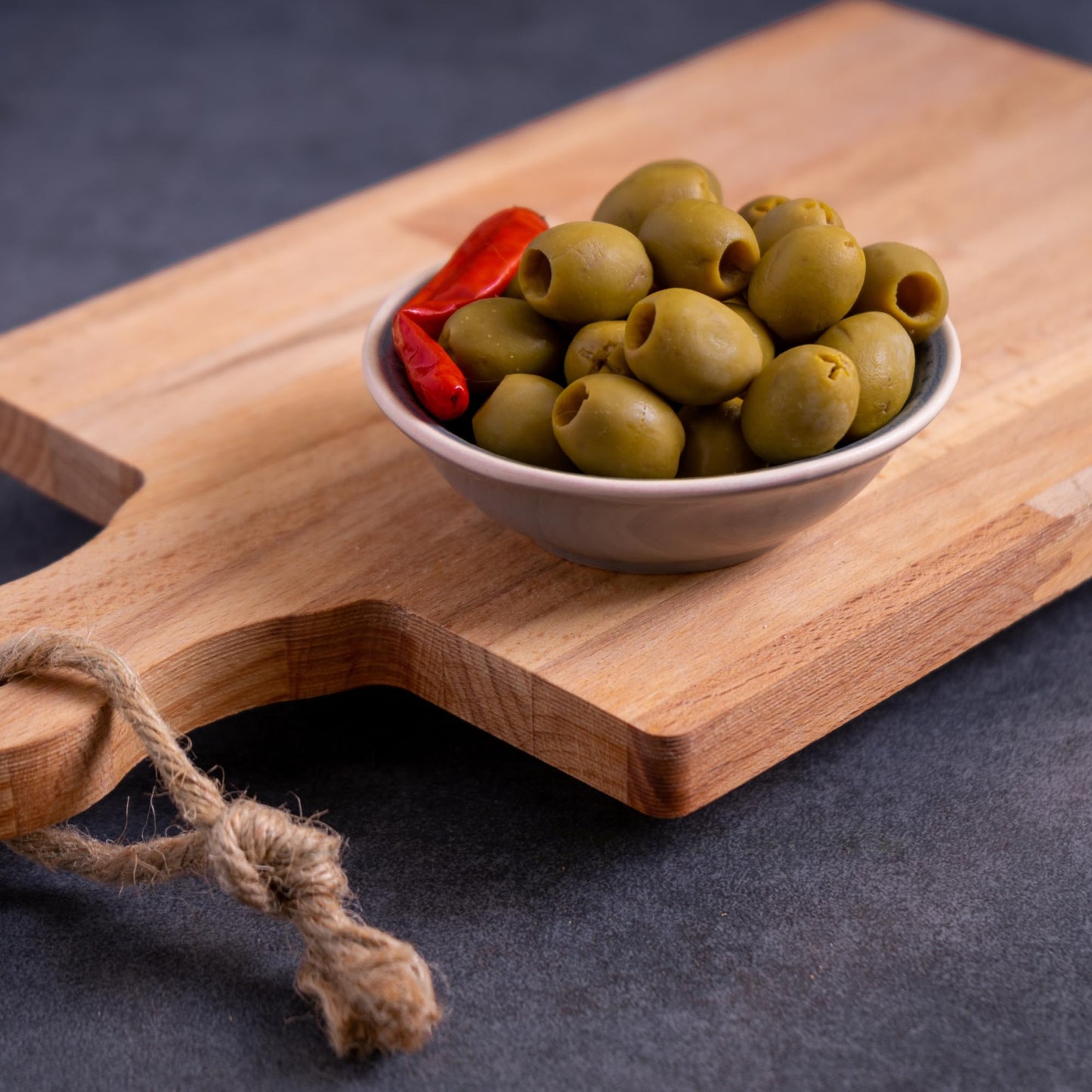 Sanniti Piri Piri Peppers Stuffed greek Olives Net Weight 16 oz - Drained Weight 10 oz (Pack of 2)