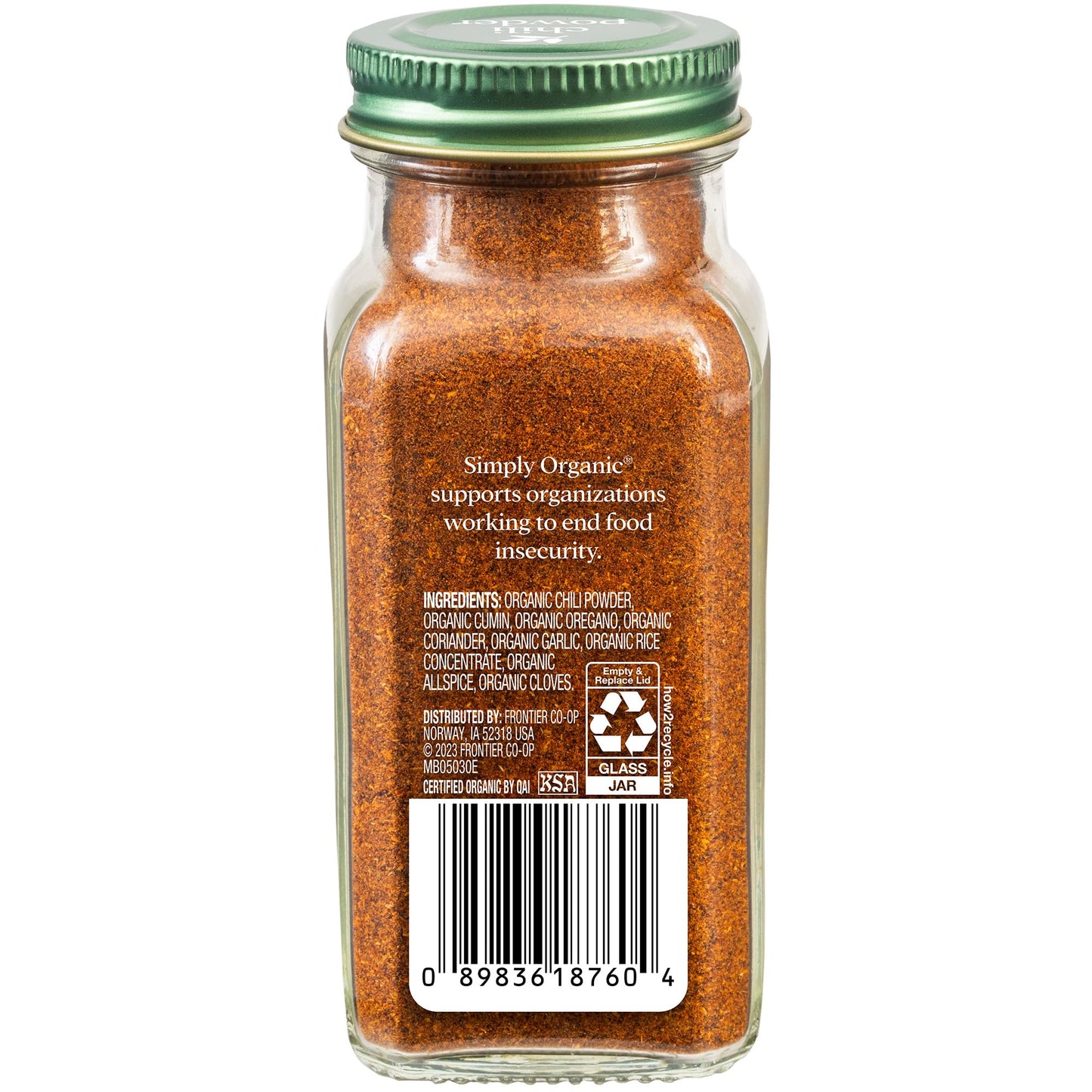 Simply Organic Chili Powder, Certified Organic | 2.89 Oz | Pack Of 3
